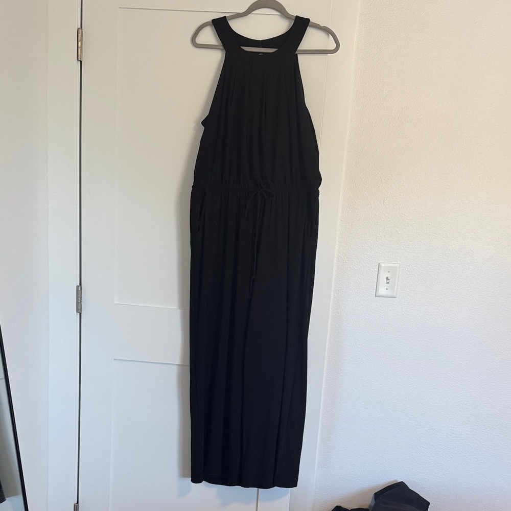 Emma & Michele Black Sleeveless Jumpsuit